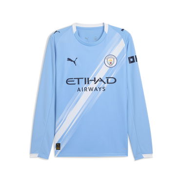 Dres Puma Manchester City 25/26 Home Long Sleeve Jersey Modrá | 780339_01, 0