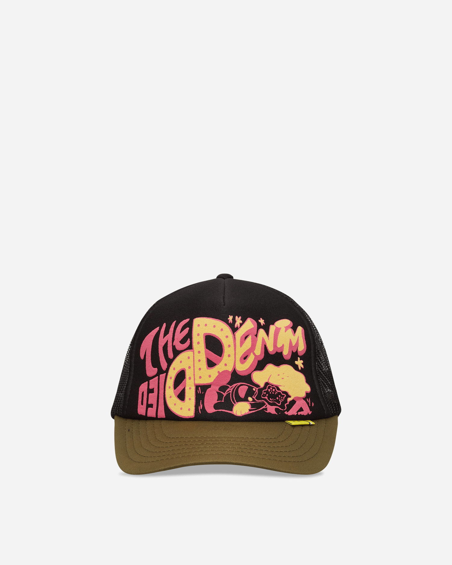 Šiltovka KAPITAL TH.D.D. The Denim Graphic Trucker Cap Rôznofarebný | K2506XH547 BLKXKHA, 1