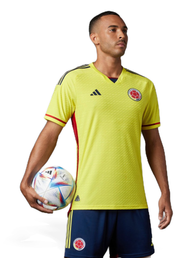 Dres adidas Originals Colombia 22 Authentic Home Jersey Žltá | HB9172