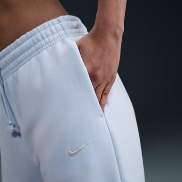 Tepláky Nike Sportswear Phoenix Fleece High-Waisted Loose Fit Pants Modrá | FZ5996-423, 3