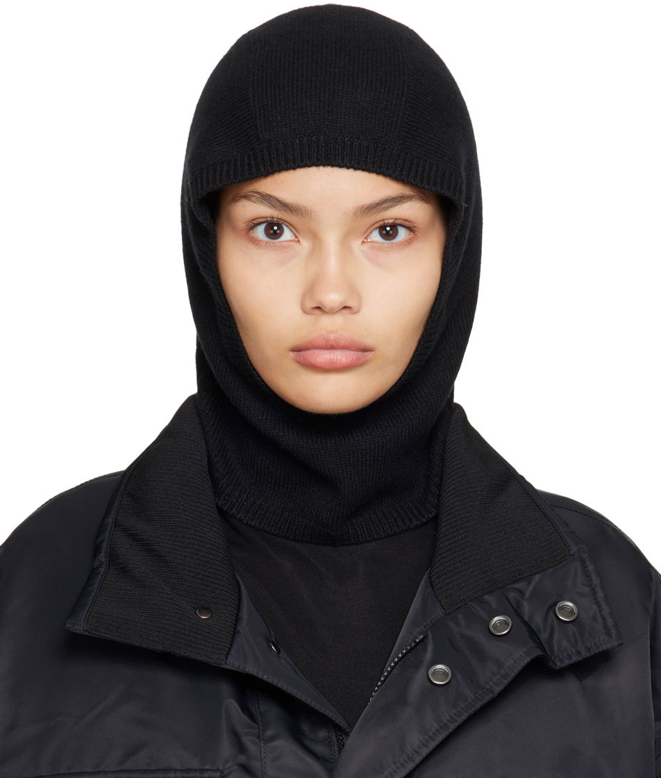 Kulicha WOOYOUNGMI Wooyoungmi Knit Balaclava Čierna | W223KN51, 0