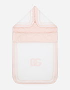Dolce & Gabbana Jersey Sleep Sack with Logo Print