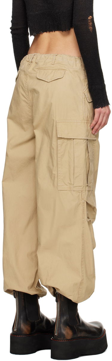 Cargo nohavice R13 R13 Balloon Army Trousers Béžová | R13WR241-R322B, 2