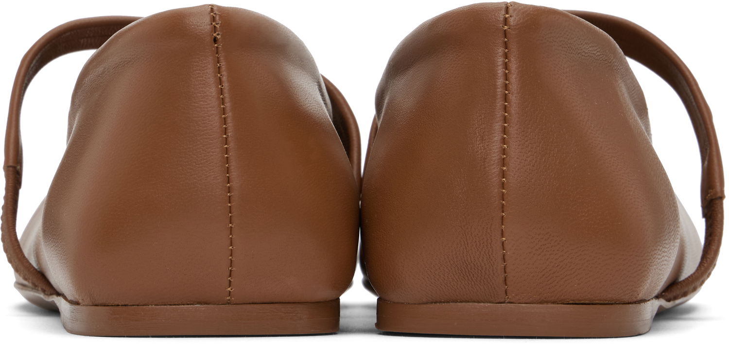 Tenisky a topánky Marni Marni Mary Jane Ballerina Flats Hnedá | MJMS007700 P3628, 1