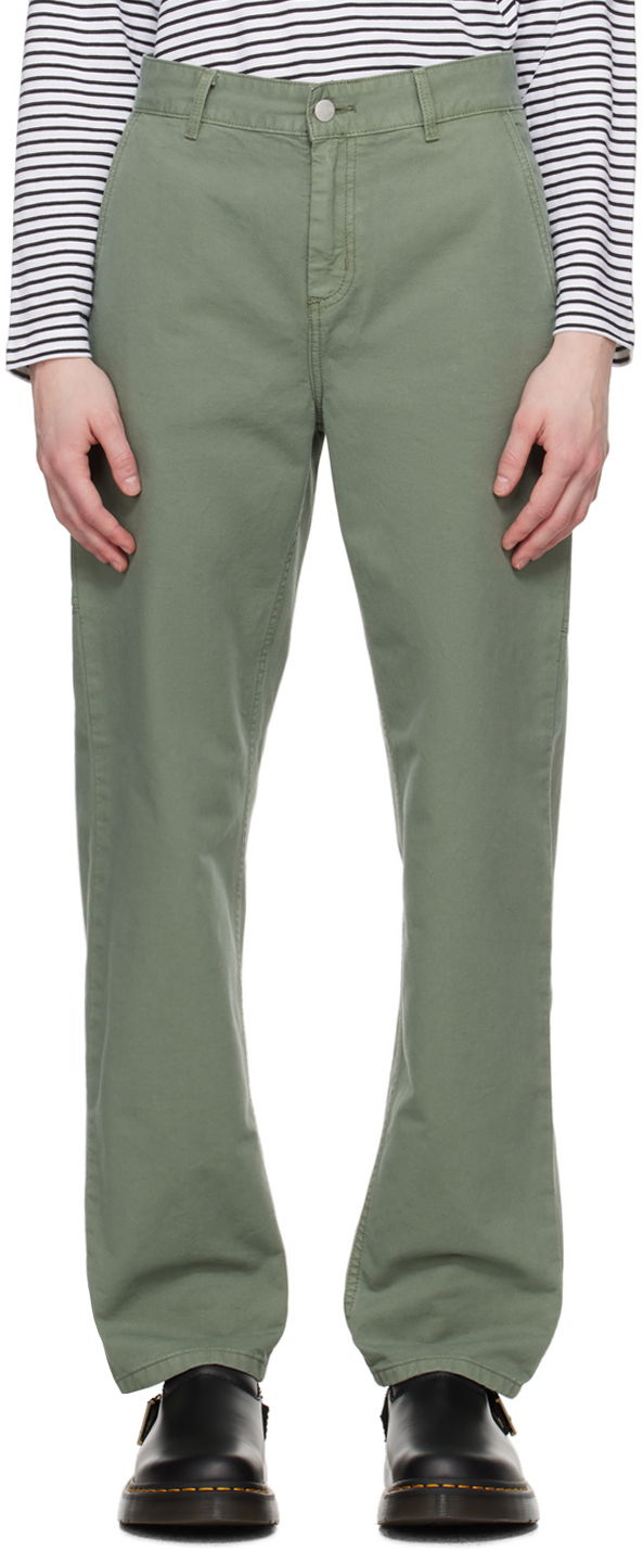 Nohavice Carhartt WIP Work In Progress Pierce Trousers Zelené | I026588 1YFGD, 0