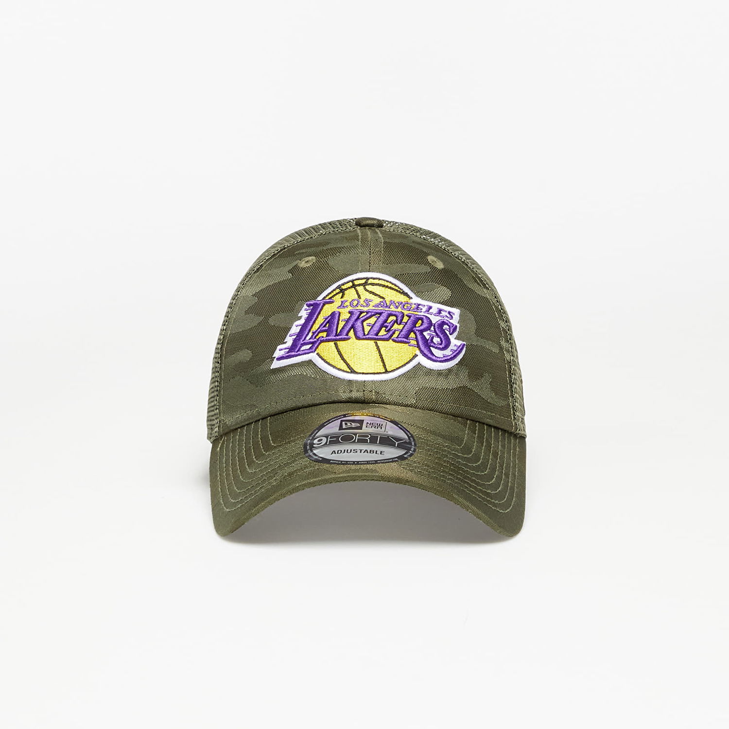 Šiltovka New Era Cap 9Forty NBA Home Field Trucker Los Angeles Lakers Zelené | 60141744, 0