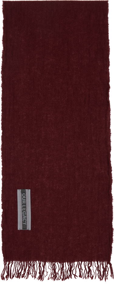 Šál OUR LEGACY Our Legacy Cottage Scarf Vínová | A4258CCM, 0