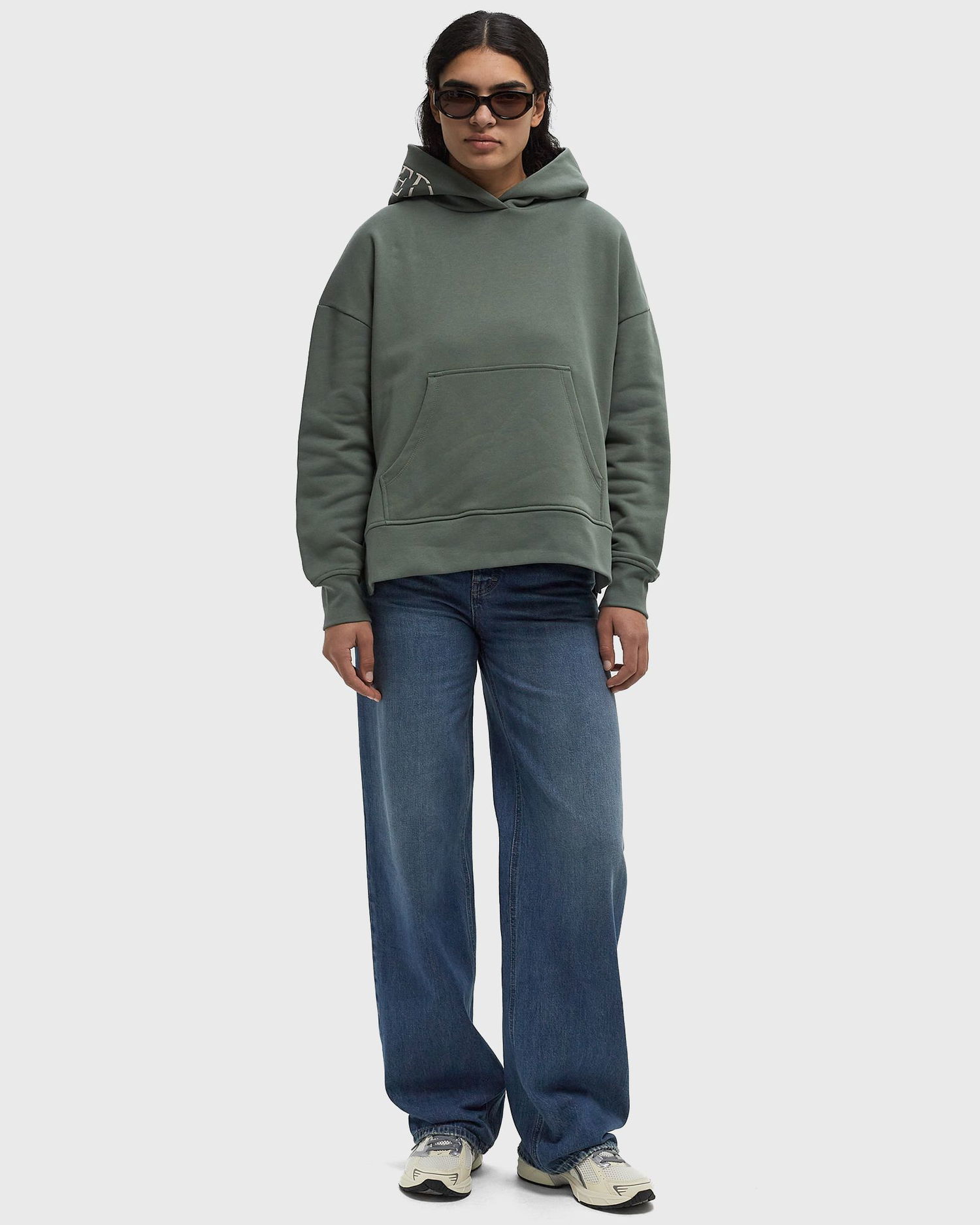 Mikina CLOSED Logo Hoodie Zelené | C95358-472-EM-601, 1
