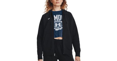 Mikina Under Armour UA Rival Fleece FZ Čierna | 1379497-001, 1