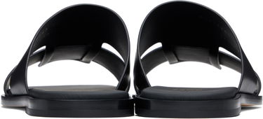 Tenisky a topánky BOSS BOSS Buffed Leather Sandals Čierna | 50539243, 1