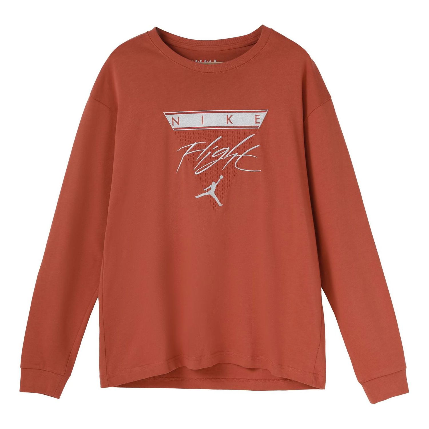 Sveter Jordan Air Jordan Flight Label Casual Long Sleeve T-Shirt Oranžová | CZ1216-255, 0