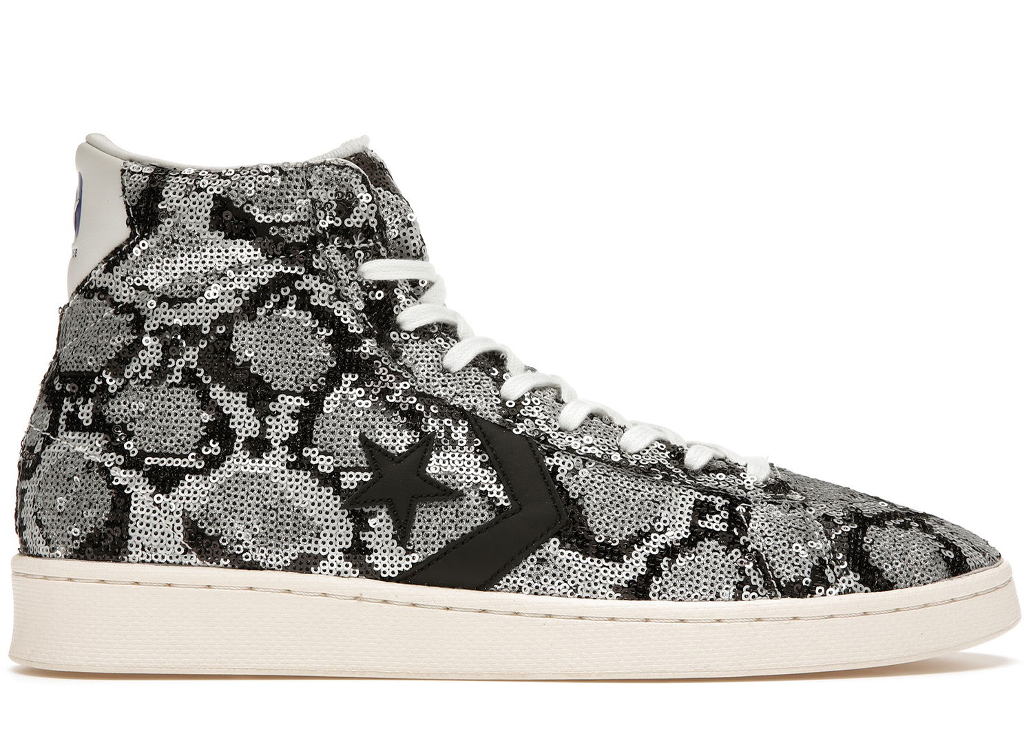 Tenisky a topánky Converse Pro Leather Mid Sequin Šedá | 165752C, 0