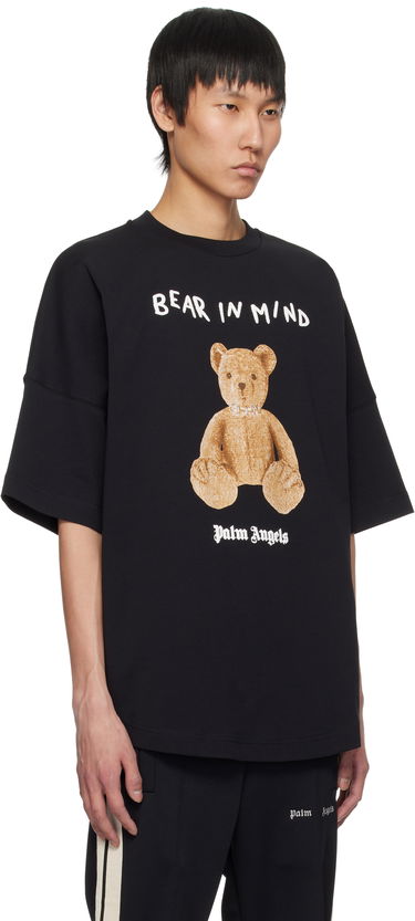 Tričko Palm Angels Palm Angels 'Bear in Mind' Oversize T-Shirt Čierna | PMAA002S25JER0021060, 1
