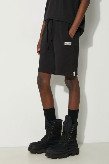 Šortky Alpha Industries Shorts Čierna | 106365.649, 0