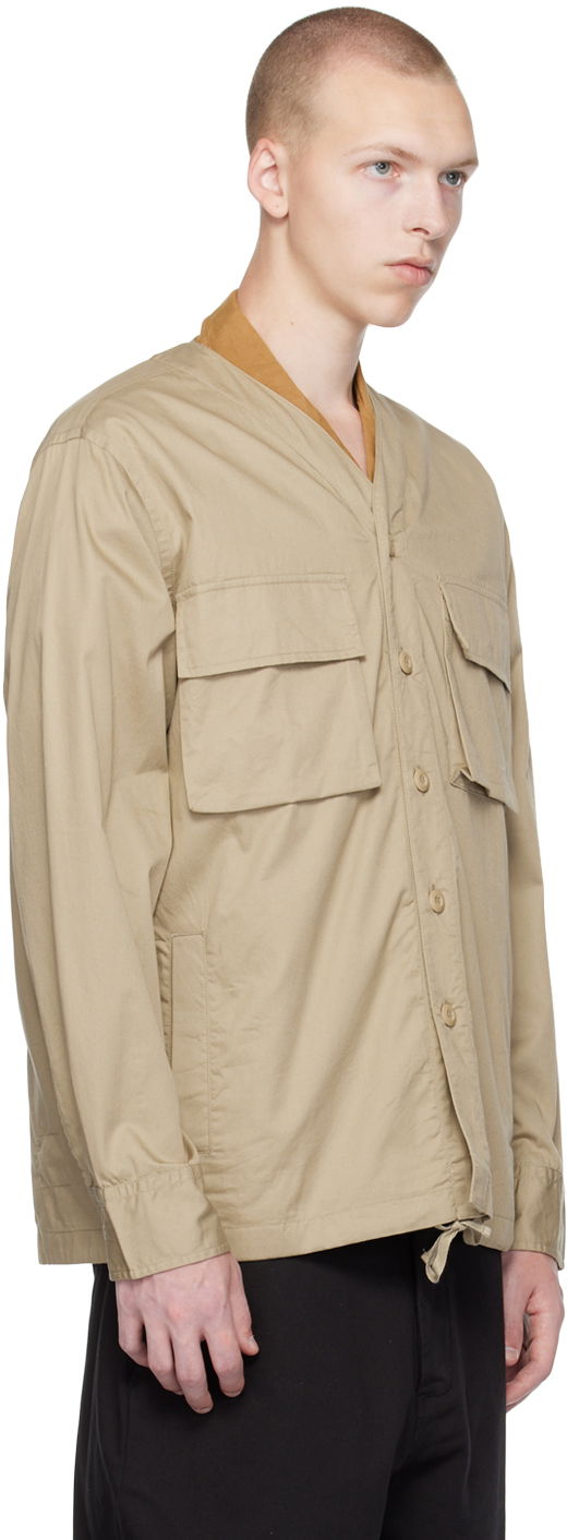 Košeľa Universal Works Universal Works Parachute Shirt Jacket Béžová | P28065, 1