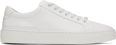 Tenisky a topánky BOSS Gary Leather Low-Top Biela | 50536841, 0