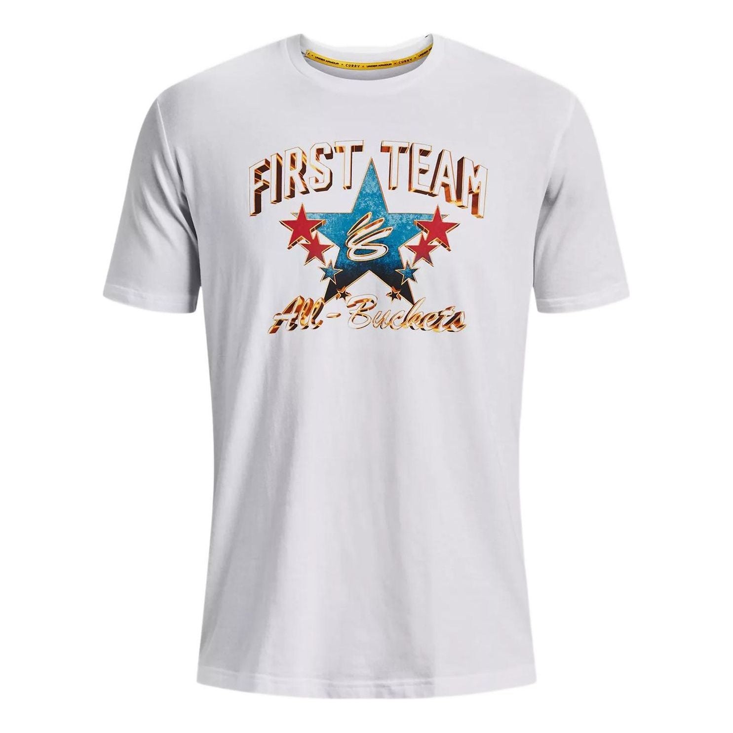 Tričko Under Armour Curry All Star Game Graphic T-Shirt Biela | 1376802-100, 0