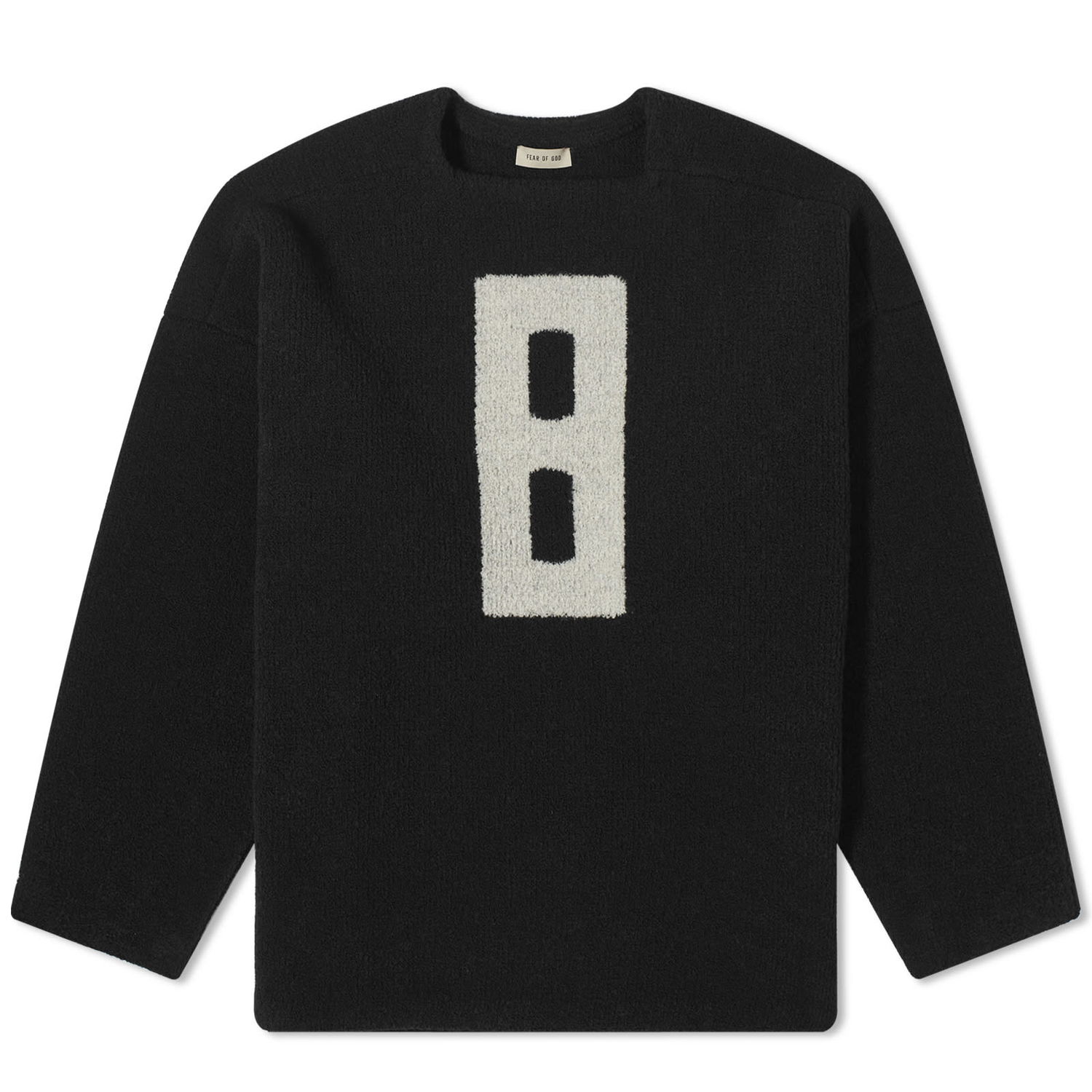 Sveter Fear of God Boucle Relaxed Jumper Čierna | FG820-0127WOL-001, 0