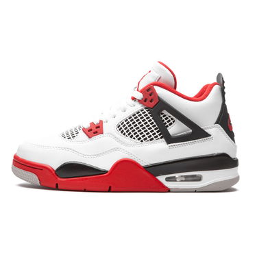Tenisky a topánky Jordan Air Jordan 4 Retro OG GS "Fire Red" 2020 Biela | 408452-160, 0