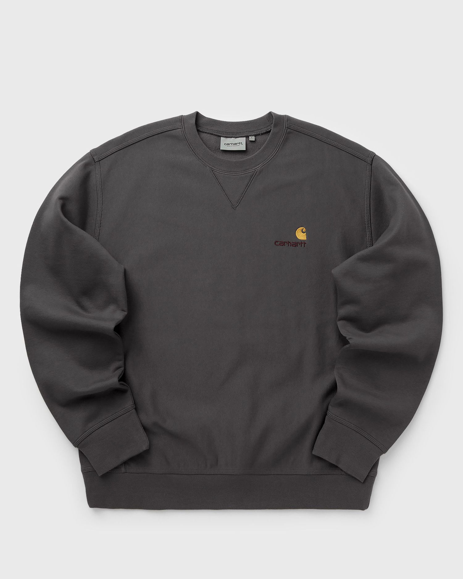 Mikina Carhartt WIP American Script Sweatshirt Šedá | I025475-33C.XX, 1