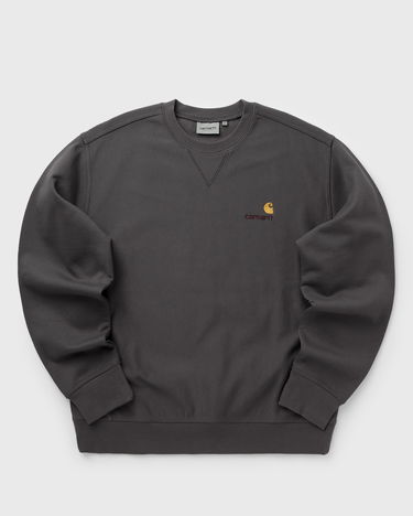 Mikina Carhartt WIP American Script Sweatshirt Šedá | I025475-33C.XX, 1