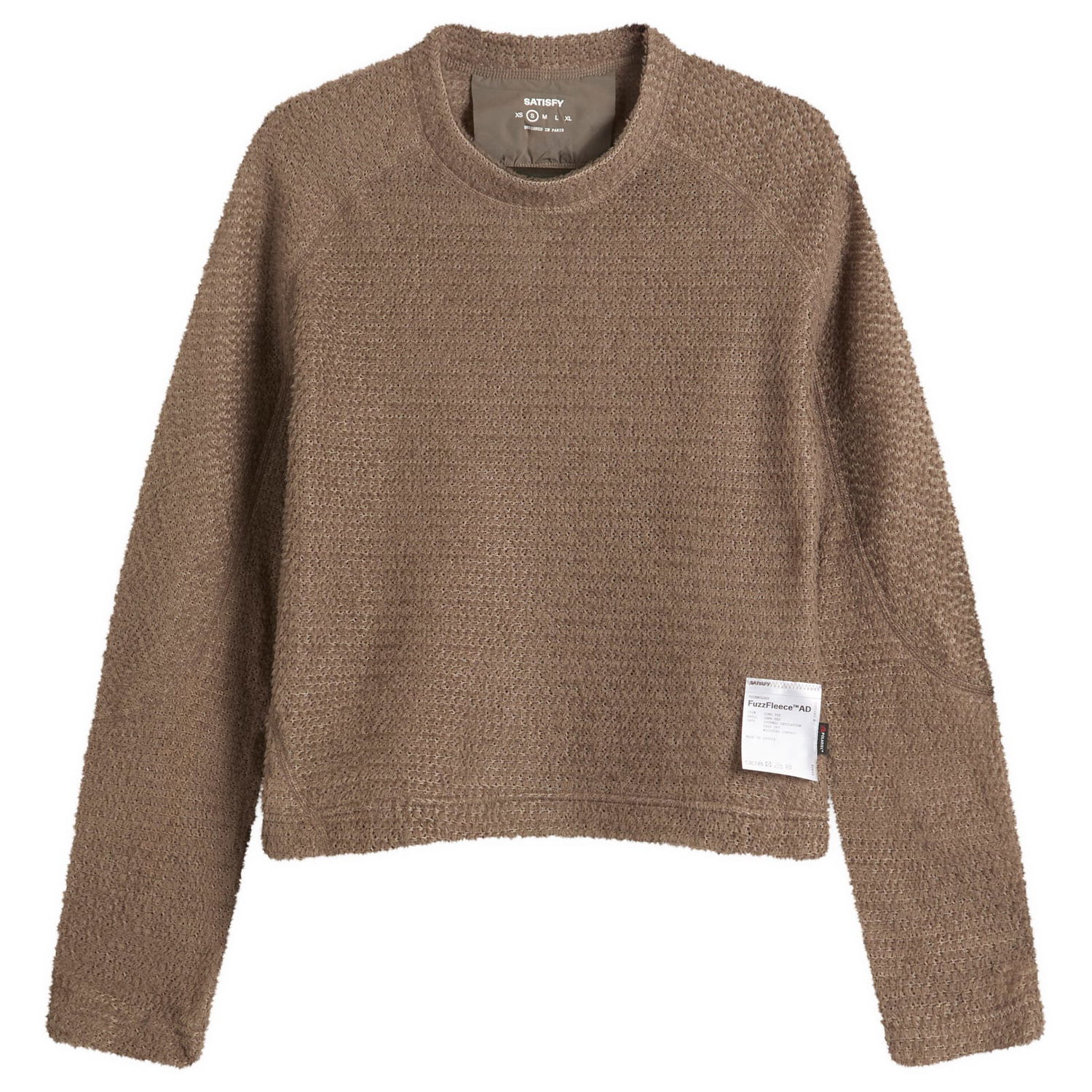 Mikina Satisfy GhostFleece AD Long T-Shirt Hnedá | 21020-FA, 1