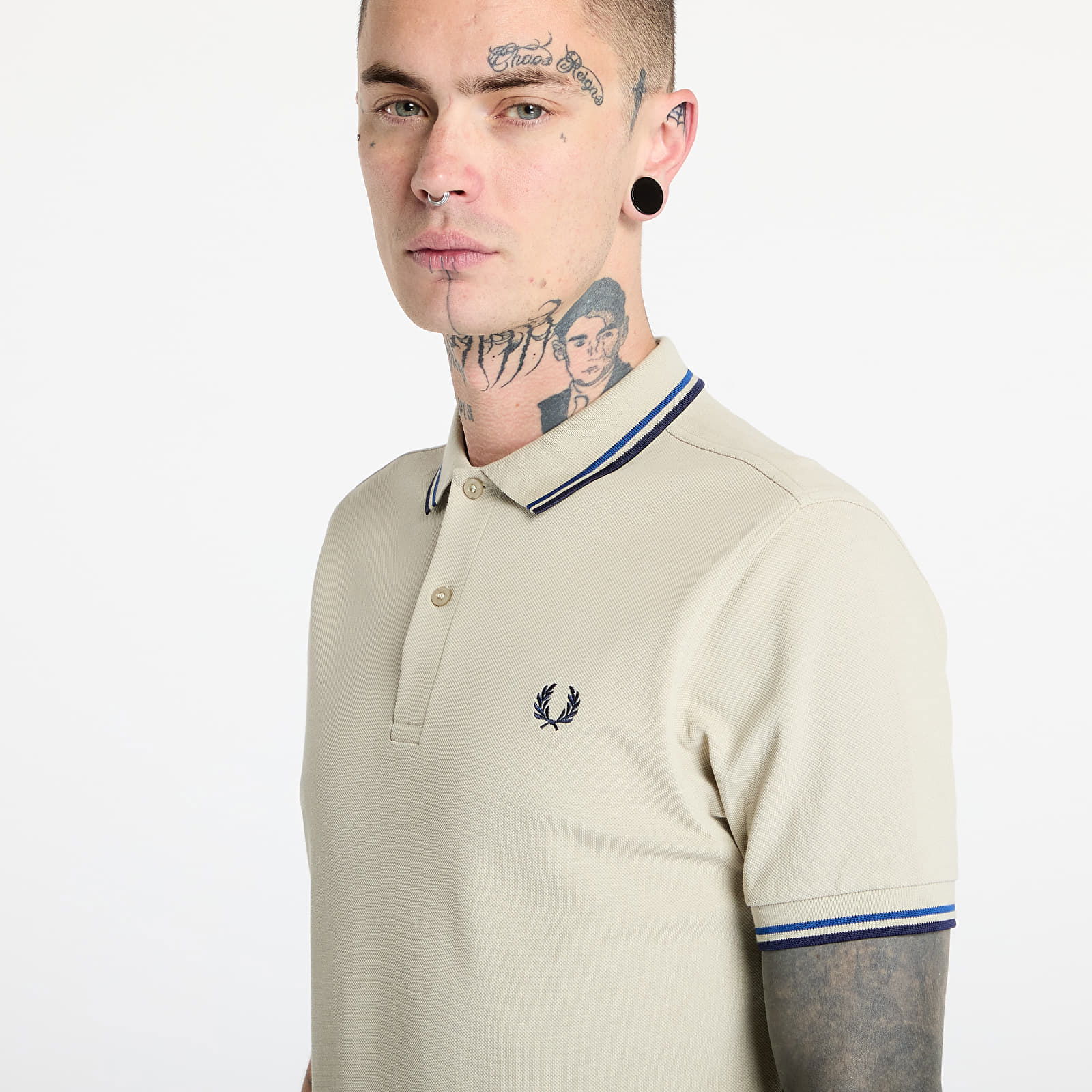 Men's Short Sleeve Tipped Polo Shirt