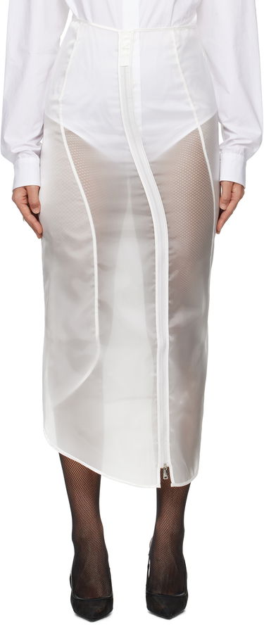 Sukňa Coperni Coperni Organza Maxi Skirt Biela | COPJ68F3014, 0
