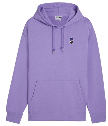 Mikina Puma Puma Downtown 180 Hoodie Fialová | 624376-29, 3