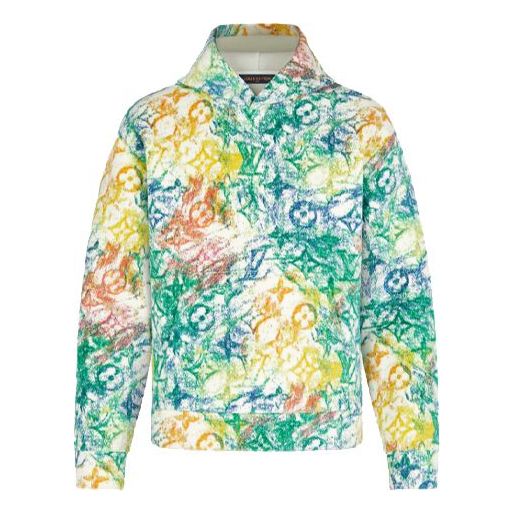 Sveter Louis Vuitton LOUIS VUITTON Crayon Scribble Fleece Hoodie Rôznofarebný | 1A8GV0