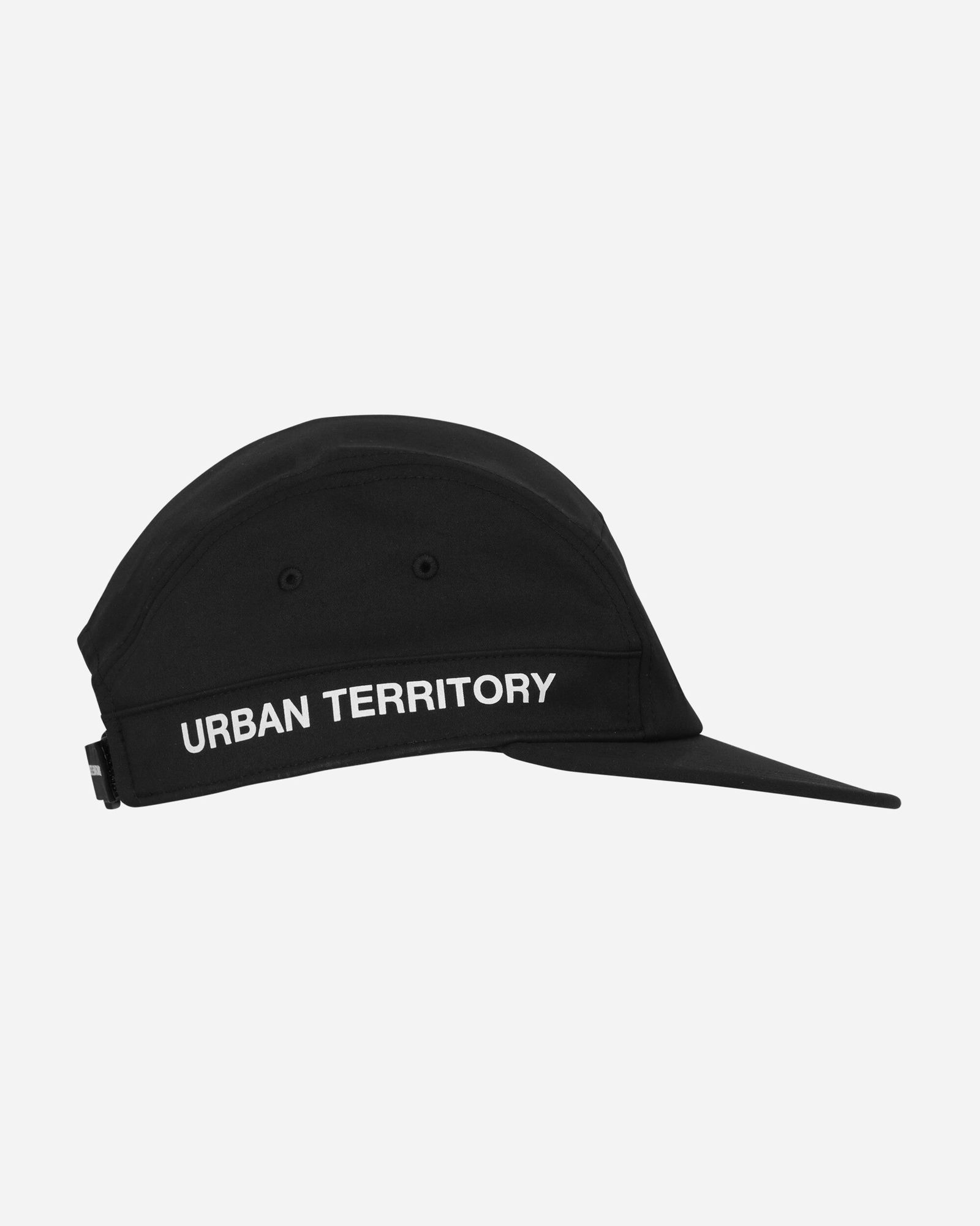 Black Branded Logo Patch Cap