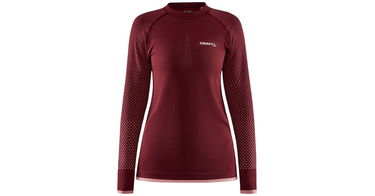 Tričko Craft ADV Warm Fuseknit Intensity Top Vínová | 1909735-488718, 1