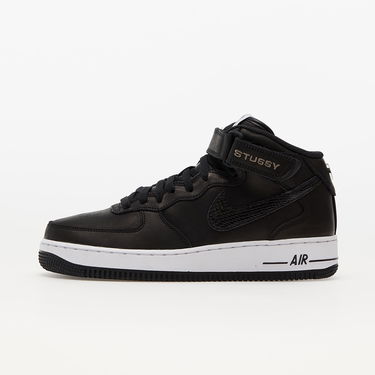 Tenisky a topánky Nike Stussy x Air Force 1 '07 Mid W Čierna | DJ7840 001, 0