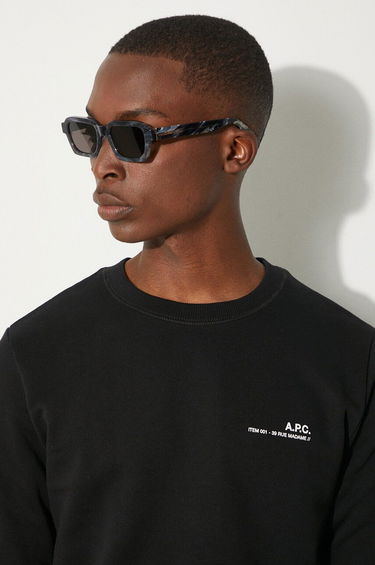 Mikina A.P.C. Cotton Ružová | COEAS-H27608, 4