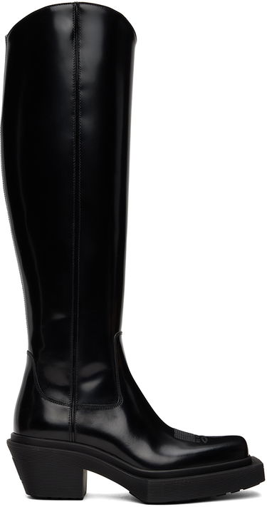 Starostlivosť o obuv VETEMENTS VTMNTS Neo Western Tall Boots Čierna | VL14BO100B, 0
