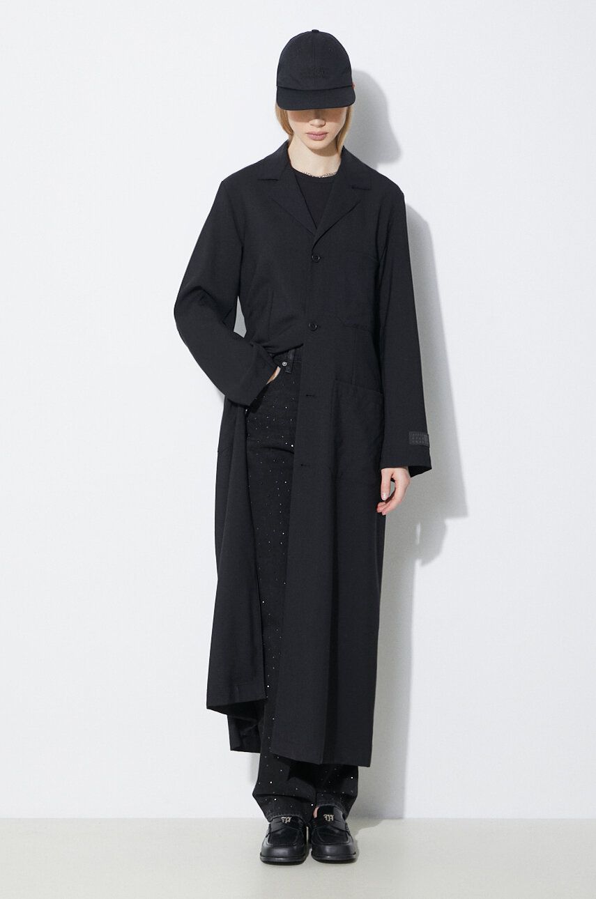 Kabáty Maison Margiela Long Coat Čierna | S62AA0081, 0