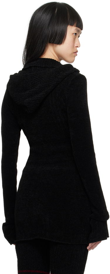 Sveter Ottolinger Ottolinger Extended Hooded Cardigan Čierna | 706702, 2