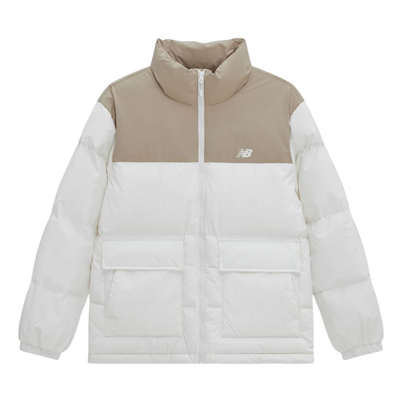 Parka New Balance Academy Puffer Down Jacket Béžová | AMJ34304-CIC