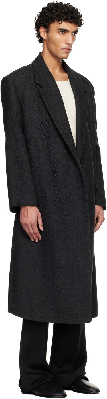 Kabáty Fear of God Shetland Wool Classic Overcoat Čierna | FG25FW64-643HSW-001, 1