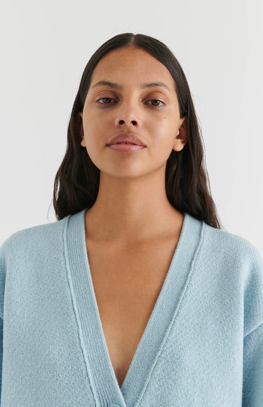 Sveter AXEL ARIGATO Memory Relaxed Cardigan Modrá | A0443008, 7