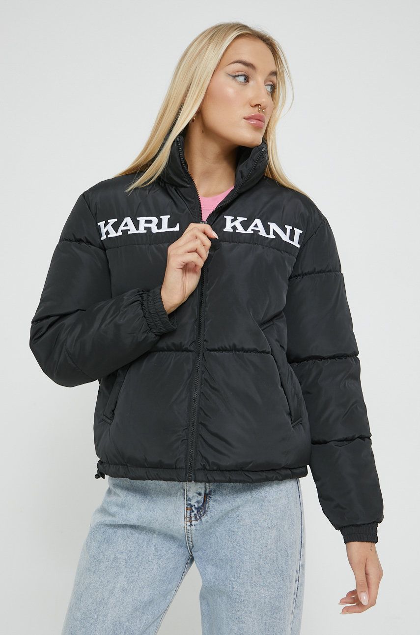 Bunda Karl Kani Retro Essential Puffer Jacket Čierna | 6176452, 0