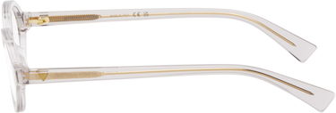 Slnečné okuliare Bottega Veneta Bottega Veneta Triangle Stud Logo Round Glasses Šedá | BV1367O-004, 2