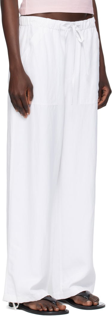 Nohavice rag & bone rag & bone Adina Beach Trousers Biela | WAW25P70082908, 1