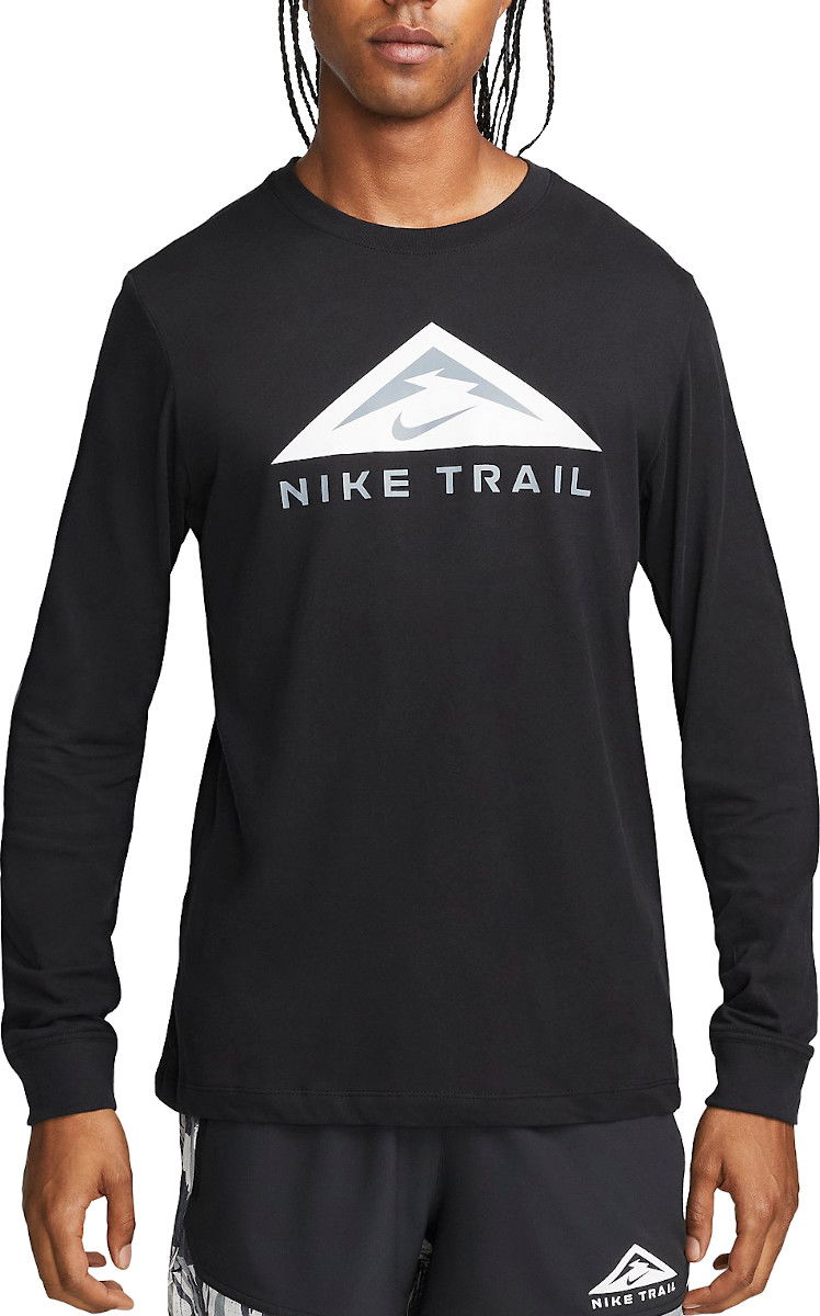 Tričko Nike Dri-FIT Trail Running Long Sleeve T-Shirt Čierna | dv9381-010, 0