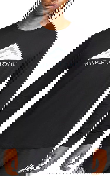 Tričko Nike Dri-FIT Trail Running Long Sleeve T-Shirt Čierna | dv9381-010, 0