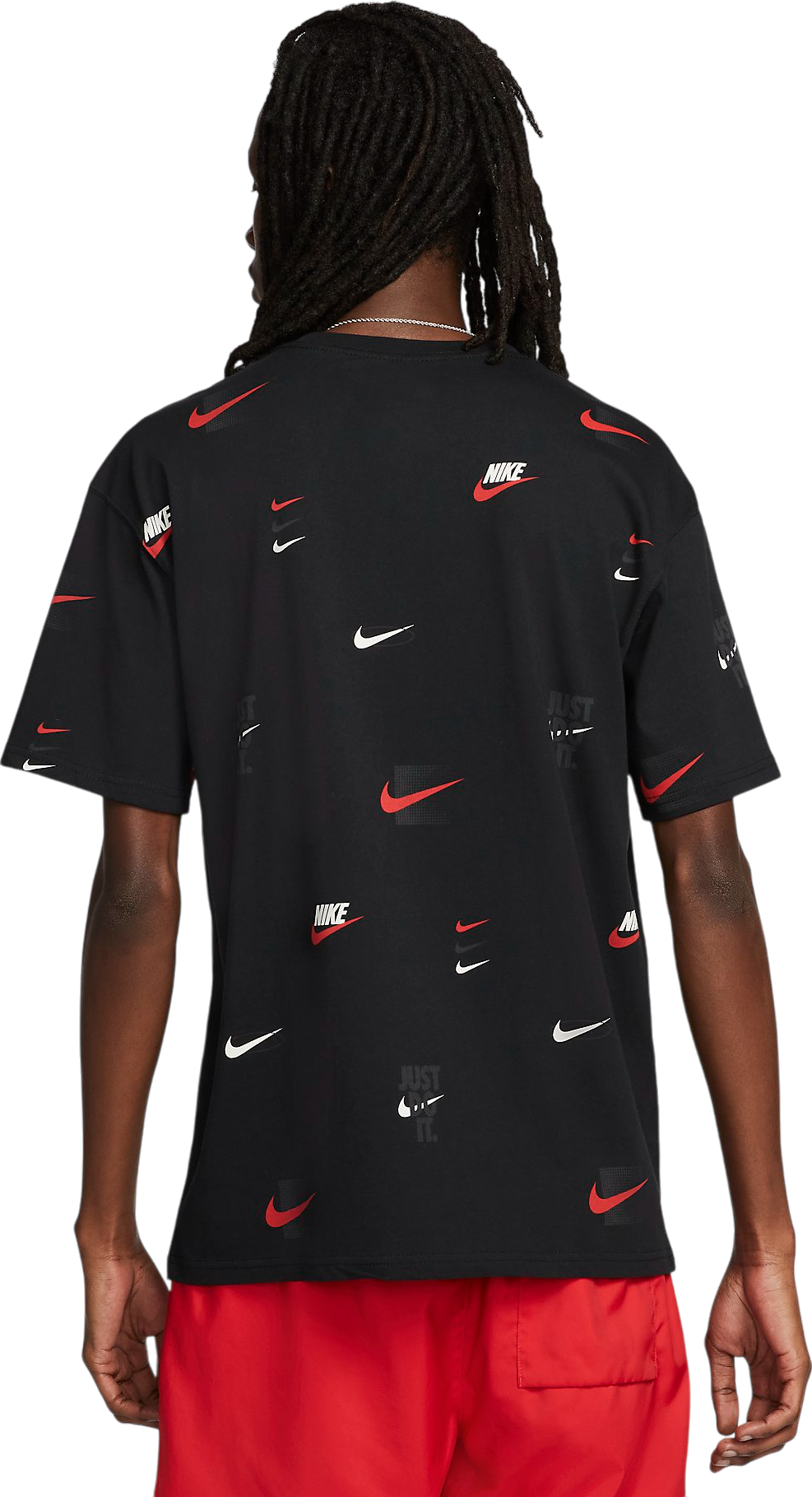 Tričko Nike Nike Sportswear Allover Print T-Shirt Čierna | dz2991-010, 1