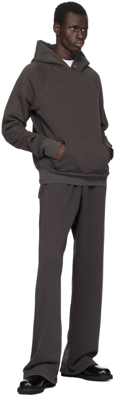 Mikina LES TIEN Les Tien Classic Raglan Hoodie Šedá | CF-1098, 3