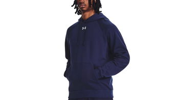 Mikina Under Armour Rival Fleece Hoodie Navy | 1379757-410, 1