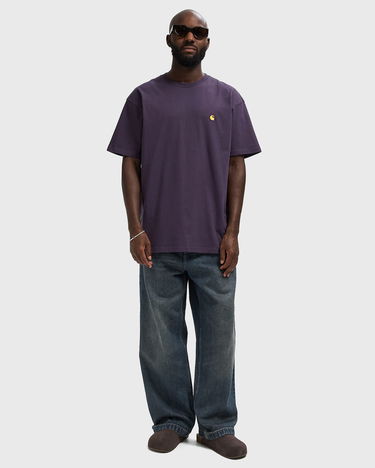 Tričko Carhartt WIP Chase T-Shirt Fialová | I026391-37Y.XX, 2
