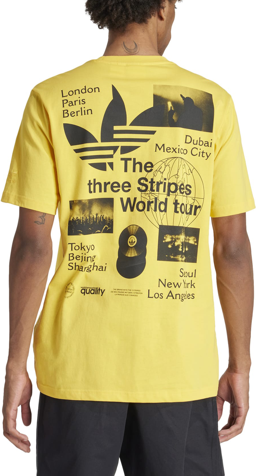 Tričko adidas Originals BT TEE SS 2 Žltá | is0183, 1